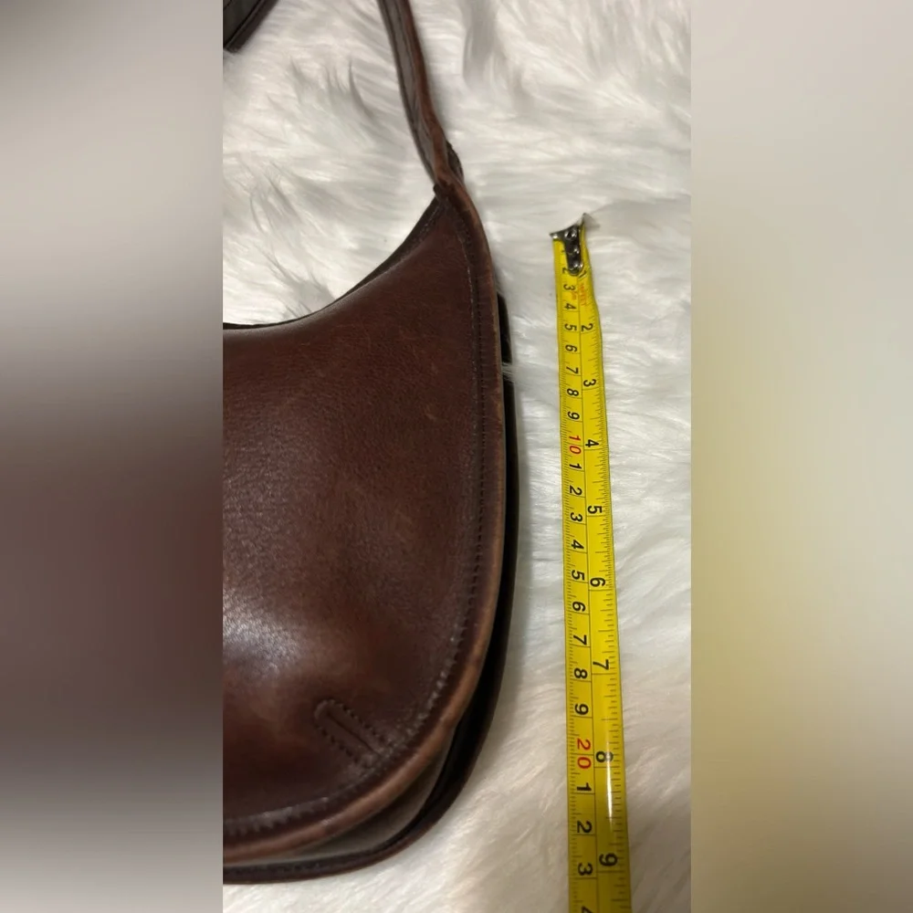 Vintage Coach 1998 ERGO Mini Zip 9020 Mahogany Bag - Picture 15 of 16